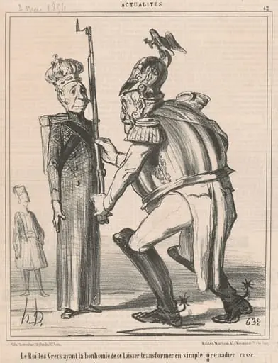 Le roi des grecs ...