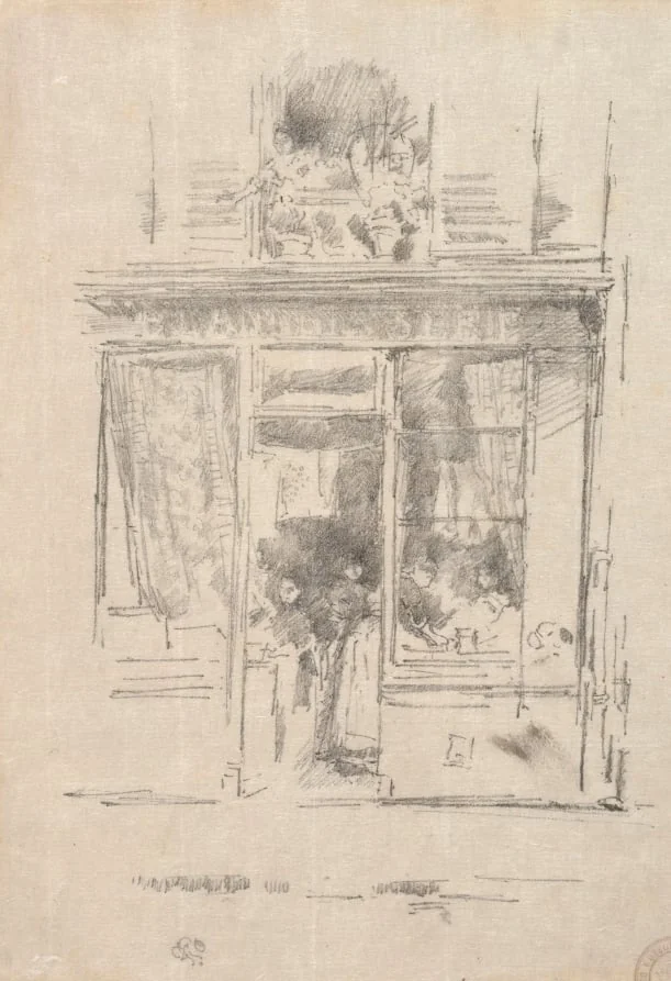 The Laundress: La Blanchisseuse de la place Dauphine, by James McNeill Whistler, 1894
