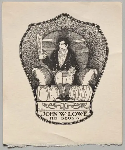 Bookplate: John W. Lowe