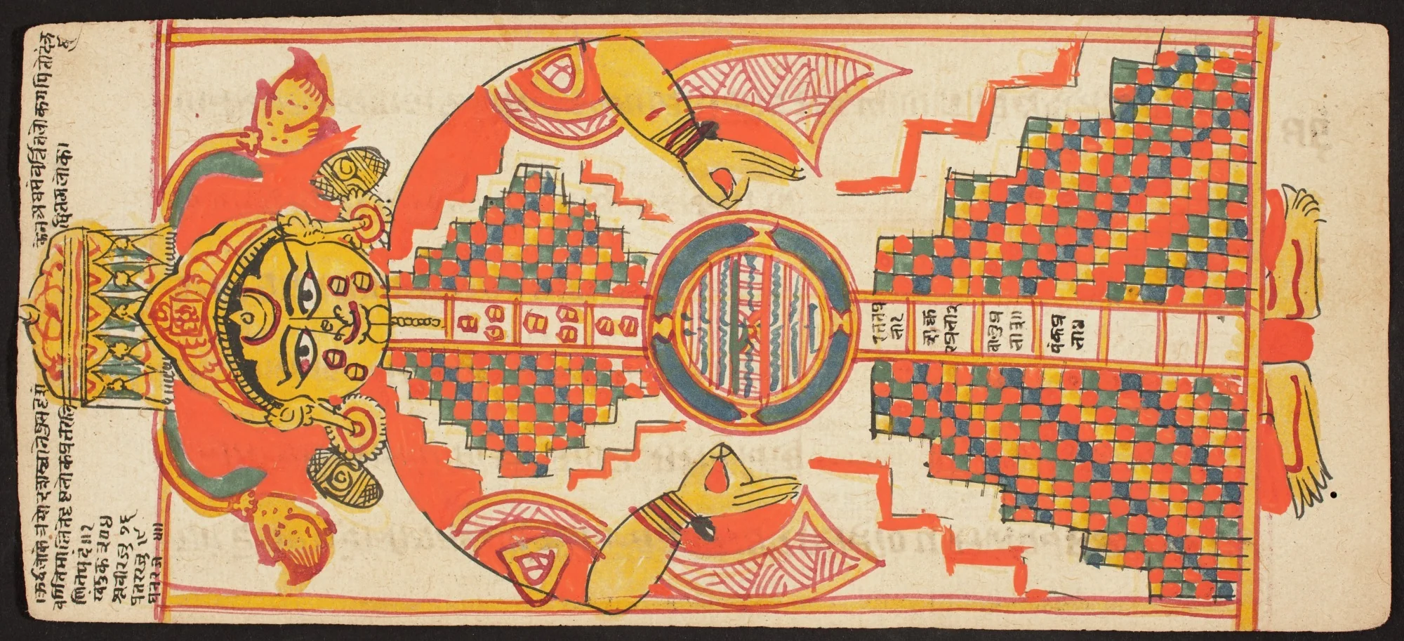 Tantric Manuscript "Sangrahani Sutra"