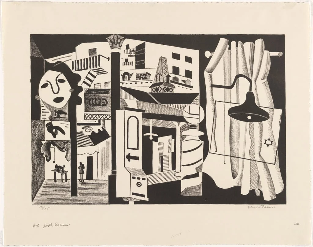 Untitled, by Davis, ink, 1931