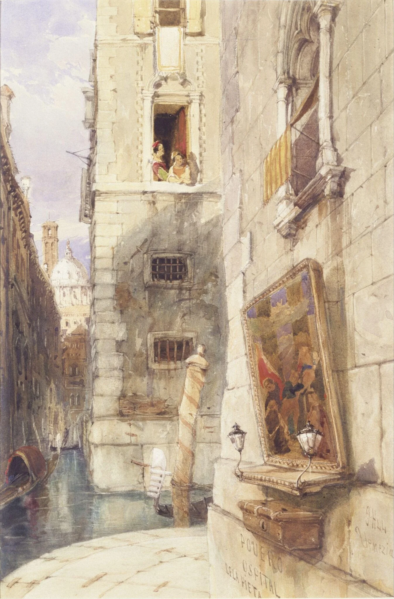 Canal scene in Venice