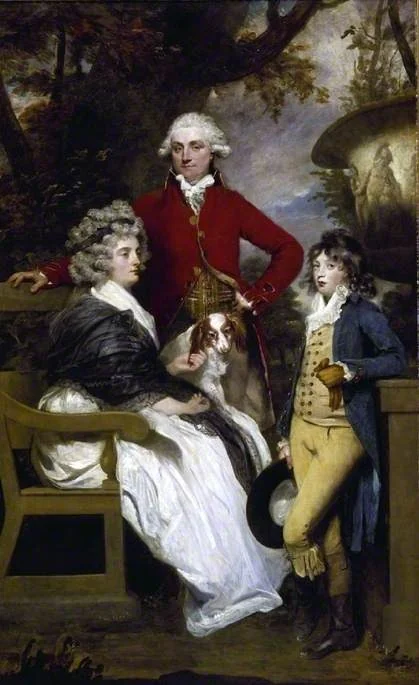 The Braddyll Family, by Joshua Reynolds, oil, 1795