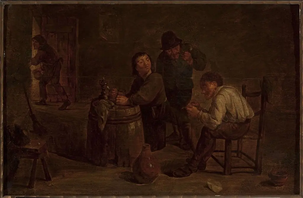 Scene in a tavern