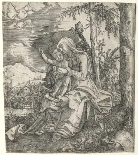 The Virgin in a Landscape