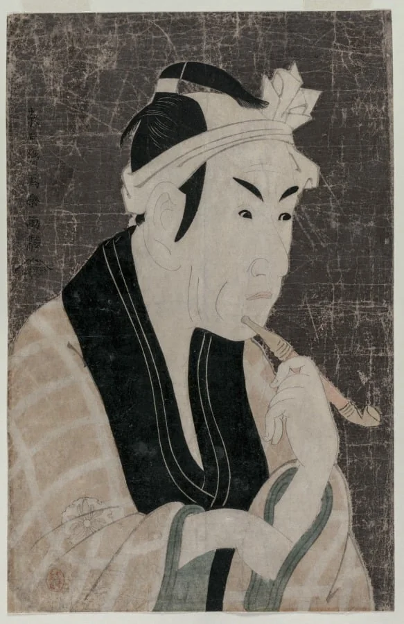 Matsumoto Koshiro IV as Gorobei, the Fish Seller from Sanya, by Tōshū, 1794