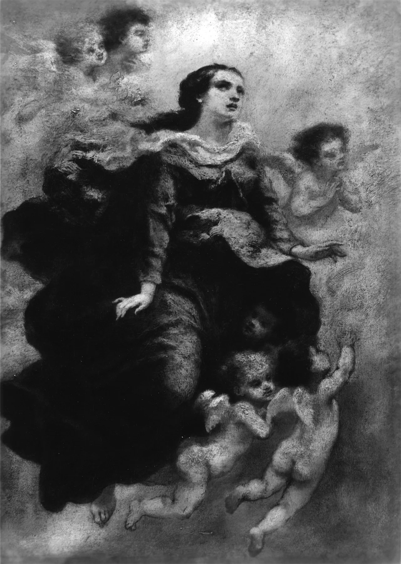 The Assumption, by Narcisse Virgilio Díaz, oil, 1850