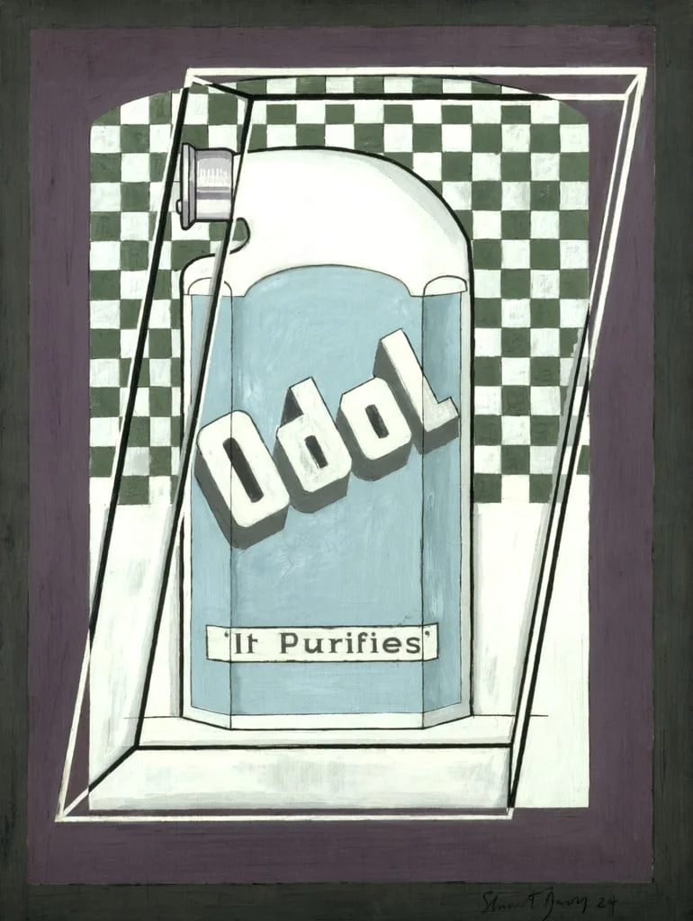 Untitled, by Davis, oil, 1924
