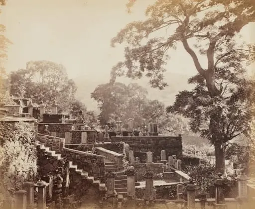 Japanese Temple Graveyard, Shuntoji, Nagasaki