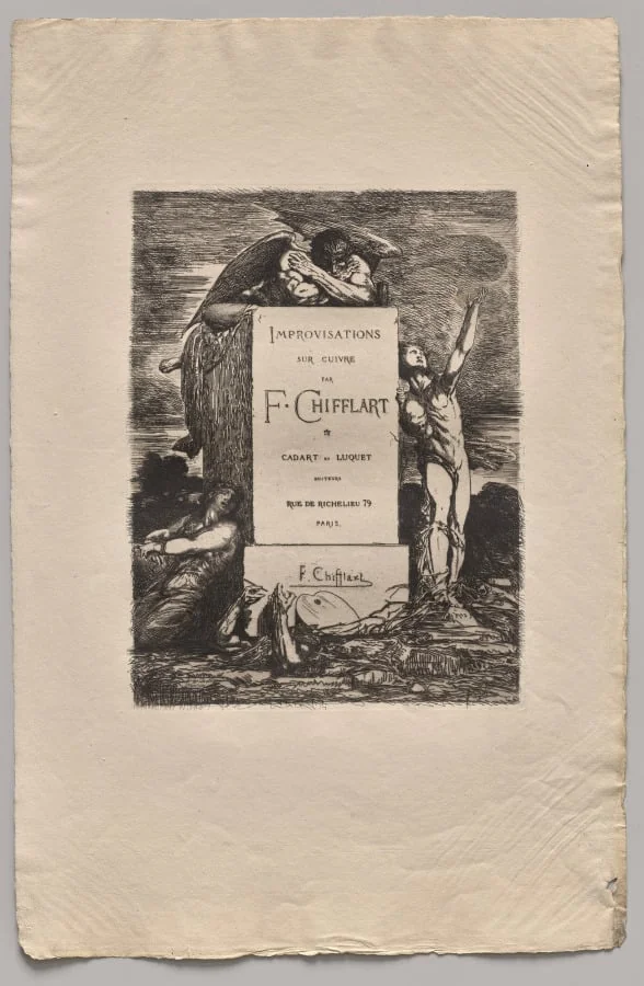 Frontispiece, by Nicolas-François Chifflart, 1865