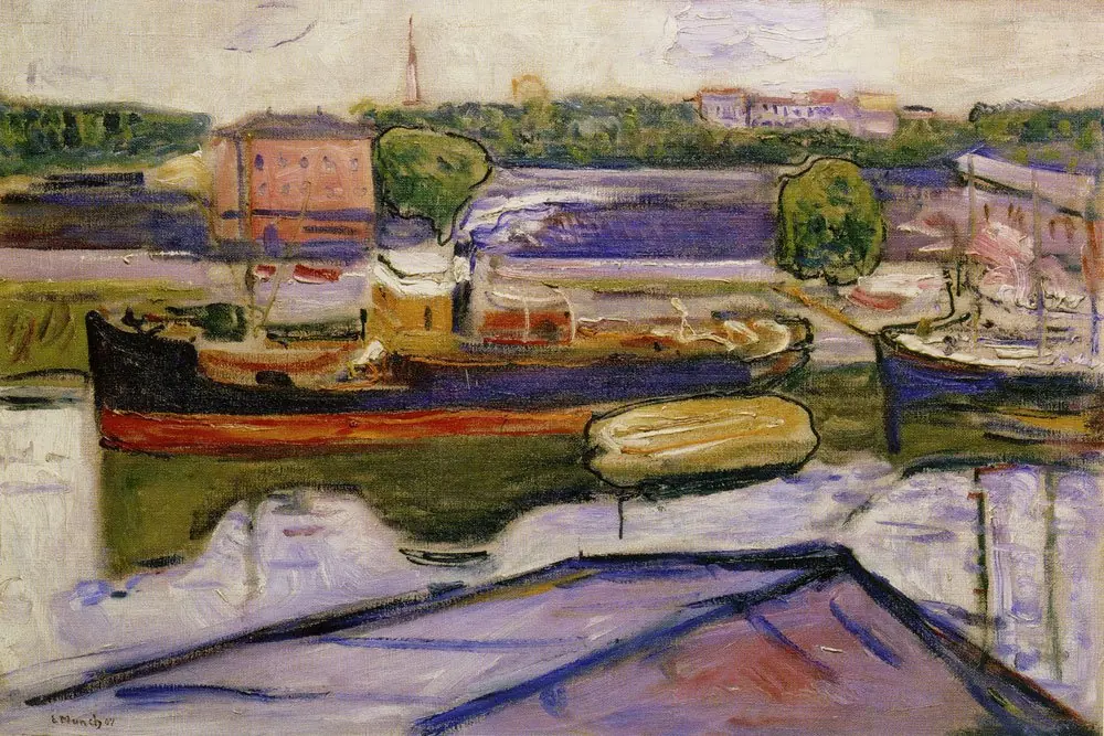 The Harbour in Lübeck