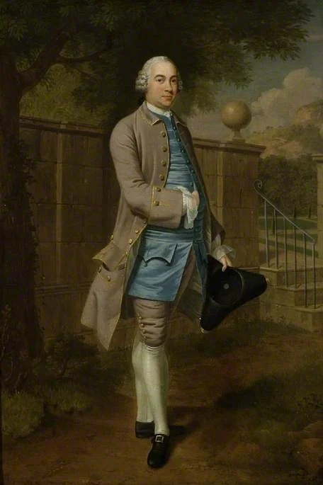 Sir William Milner, 2nd Bart, by Edward Haytley, oil, 1764