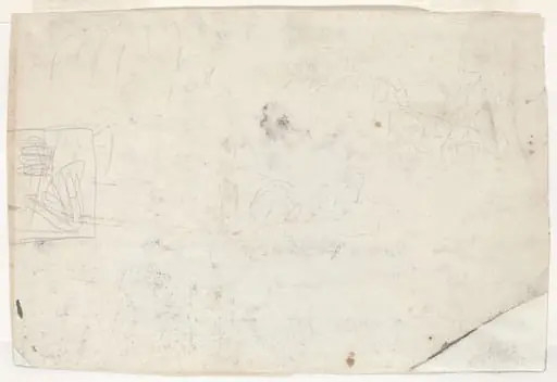 Figure on Horseback and Other Studies [verso]
