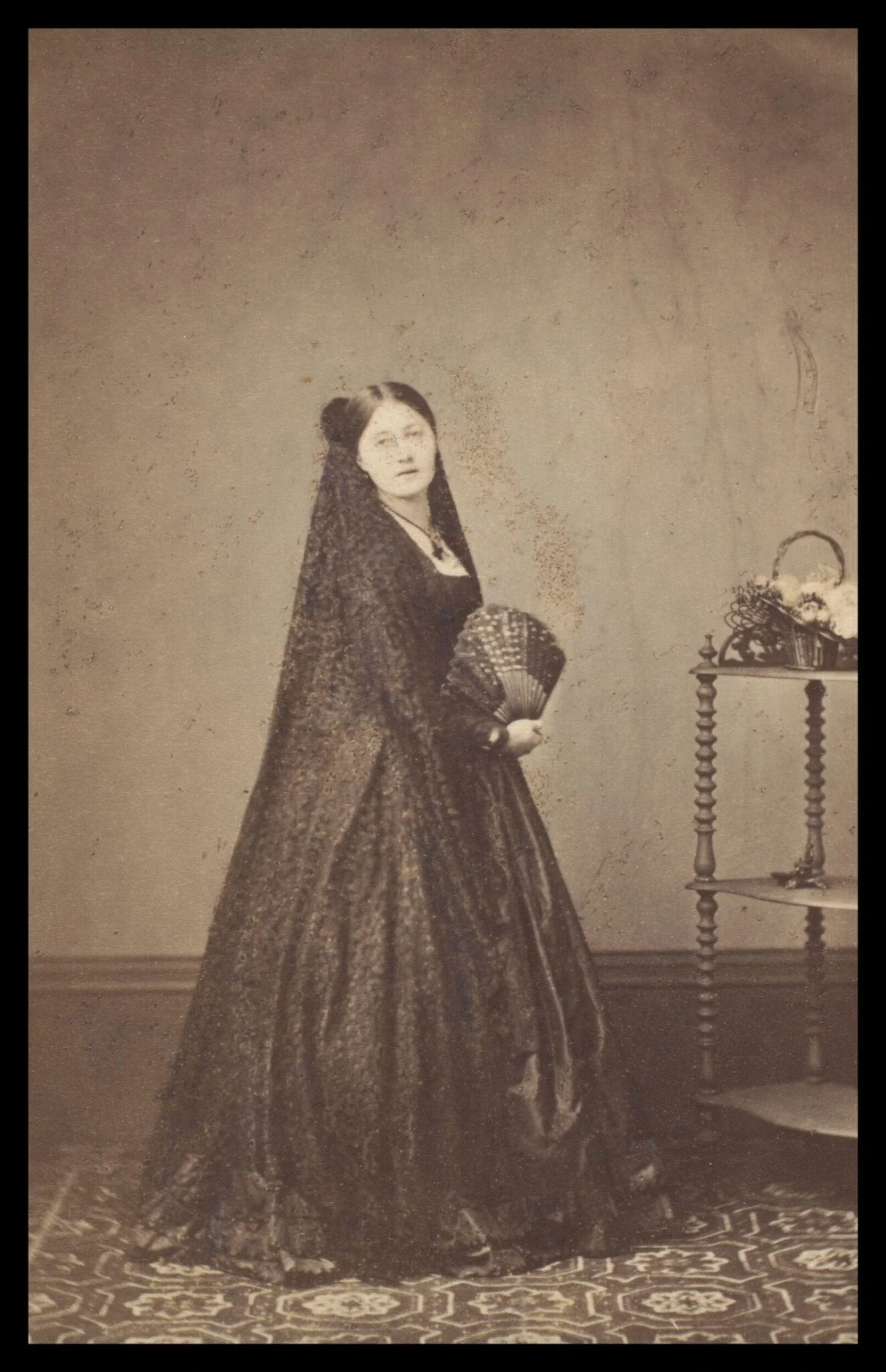 Guy Little Theatrical Photograph, by T. Hart, photographic, 1867