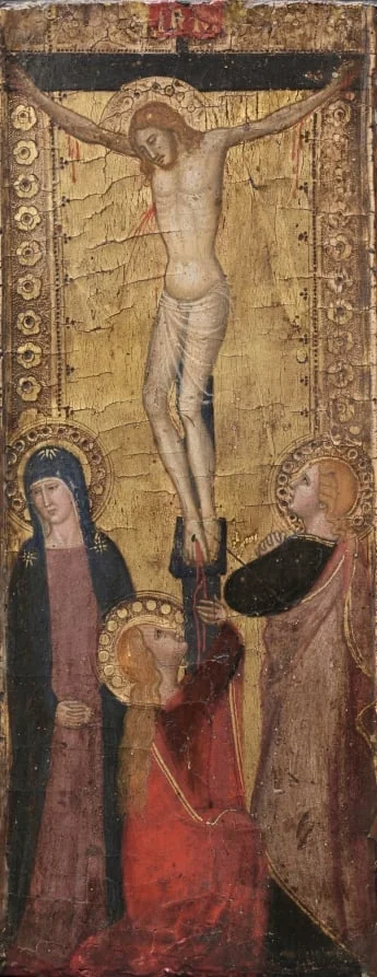 The Crucifixion, by Andrea di Bonaiuto, unspecified, 1364