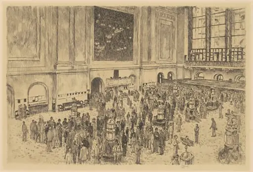 Floor of the Stock Exchange