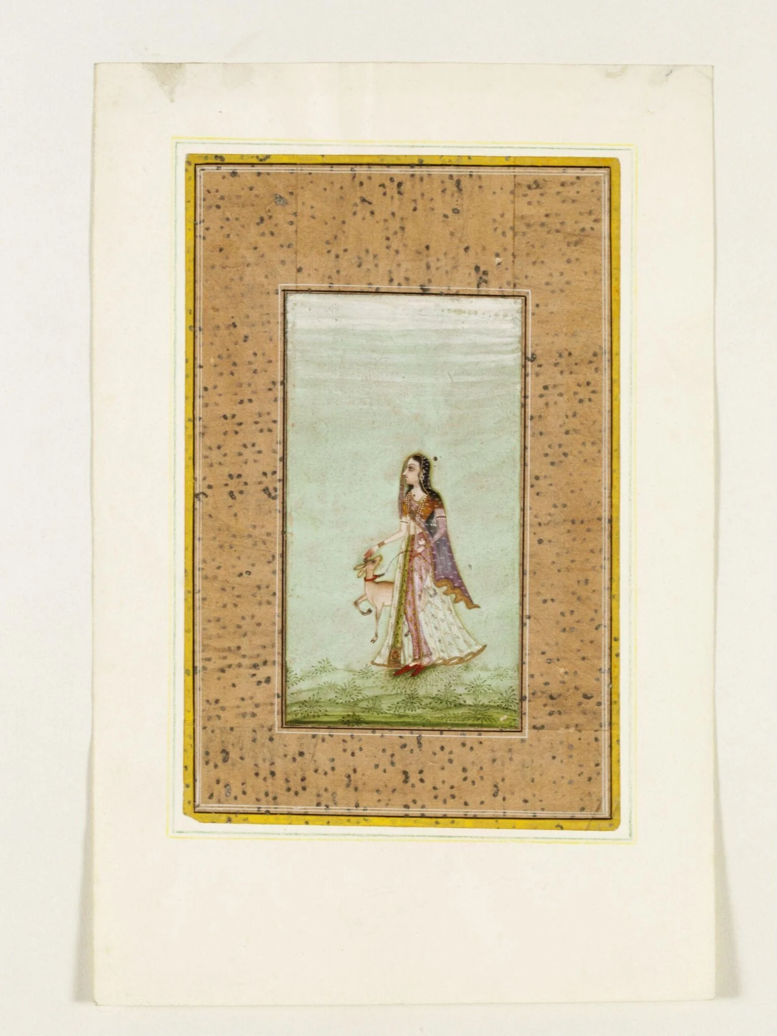 Untitled, by Muhammad Ahmad, paint, 1731