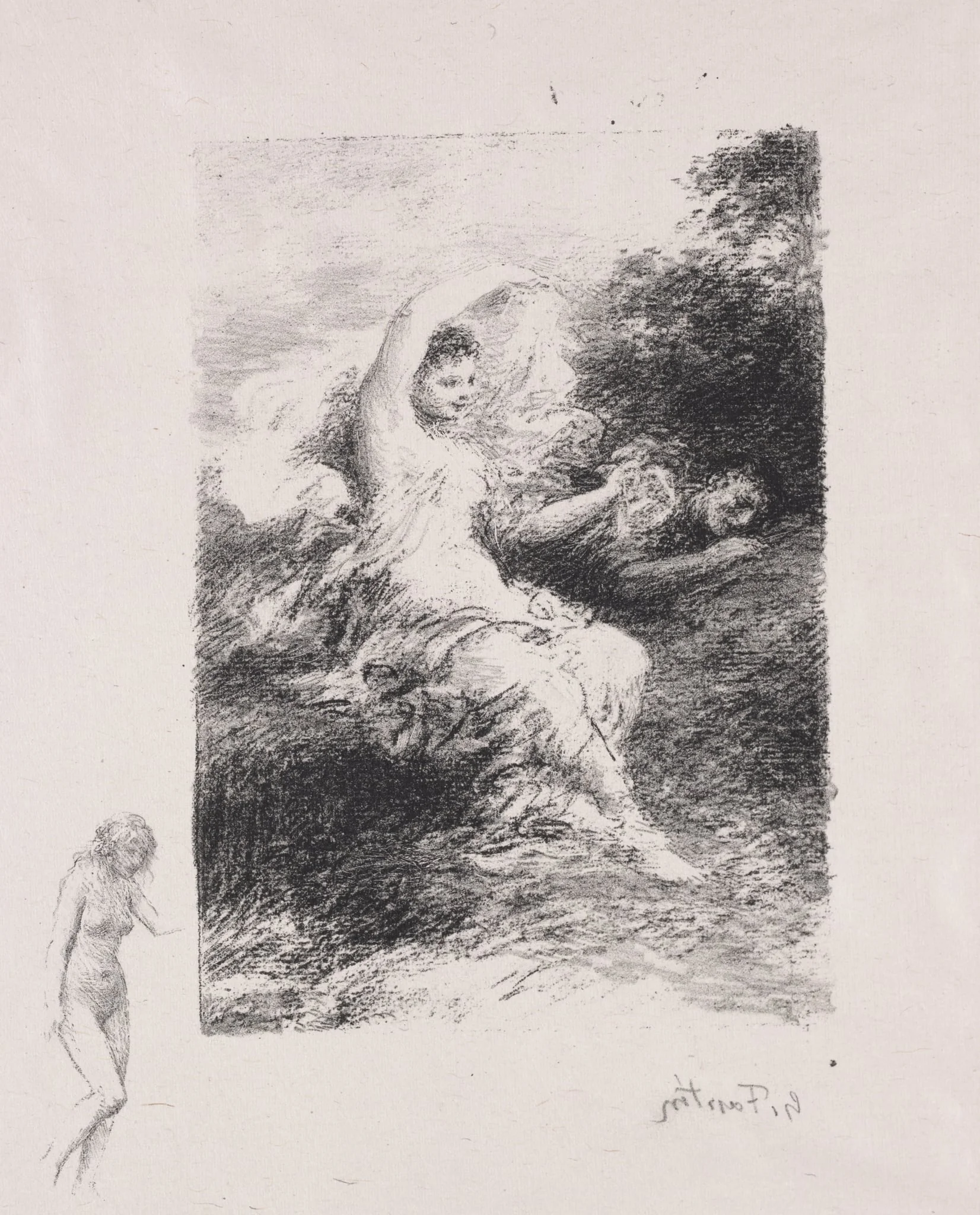 Lydé, by Henri Fantin-Latour, 1905