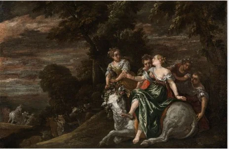 Europa and the Bull, by Paolo Veronese, oil, 1568