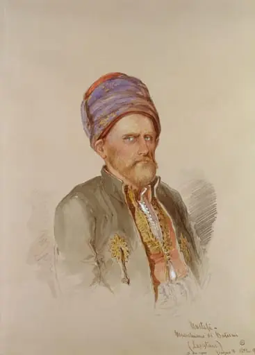 Portrait of Mustapha, a Muslim from Batum