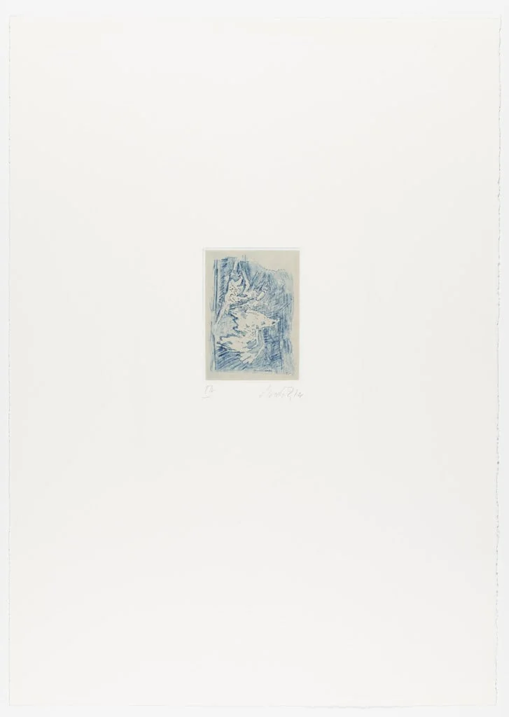 Untitled, by Georg Baselitz, ink, 1974