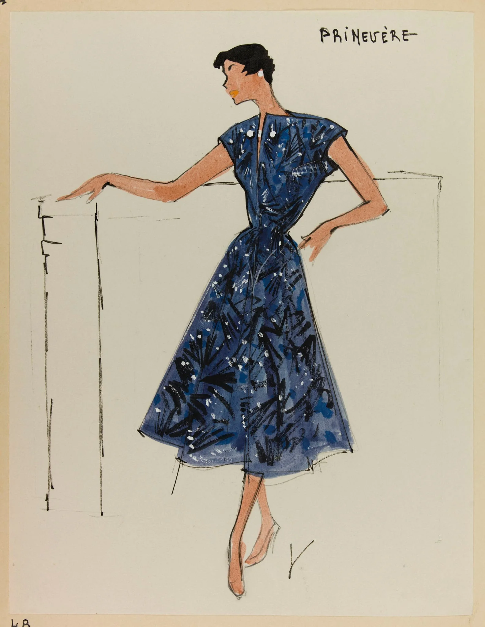 Primevère, by Marie-Louise Carven, 1953