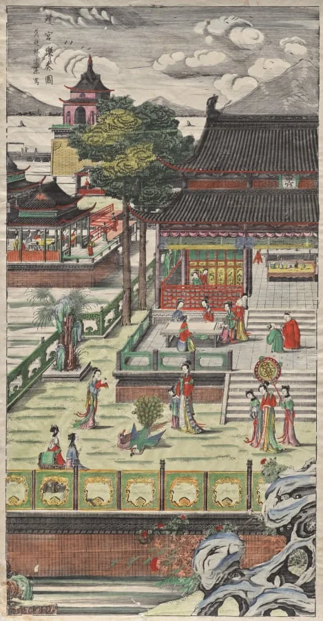 Music in the Jade Palace, by Unknown, 1766
