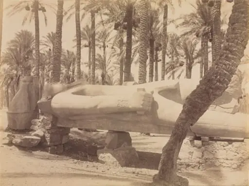 Statue of Ramesses at Saqqara
