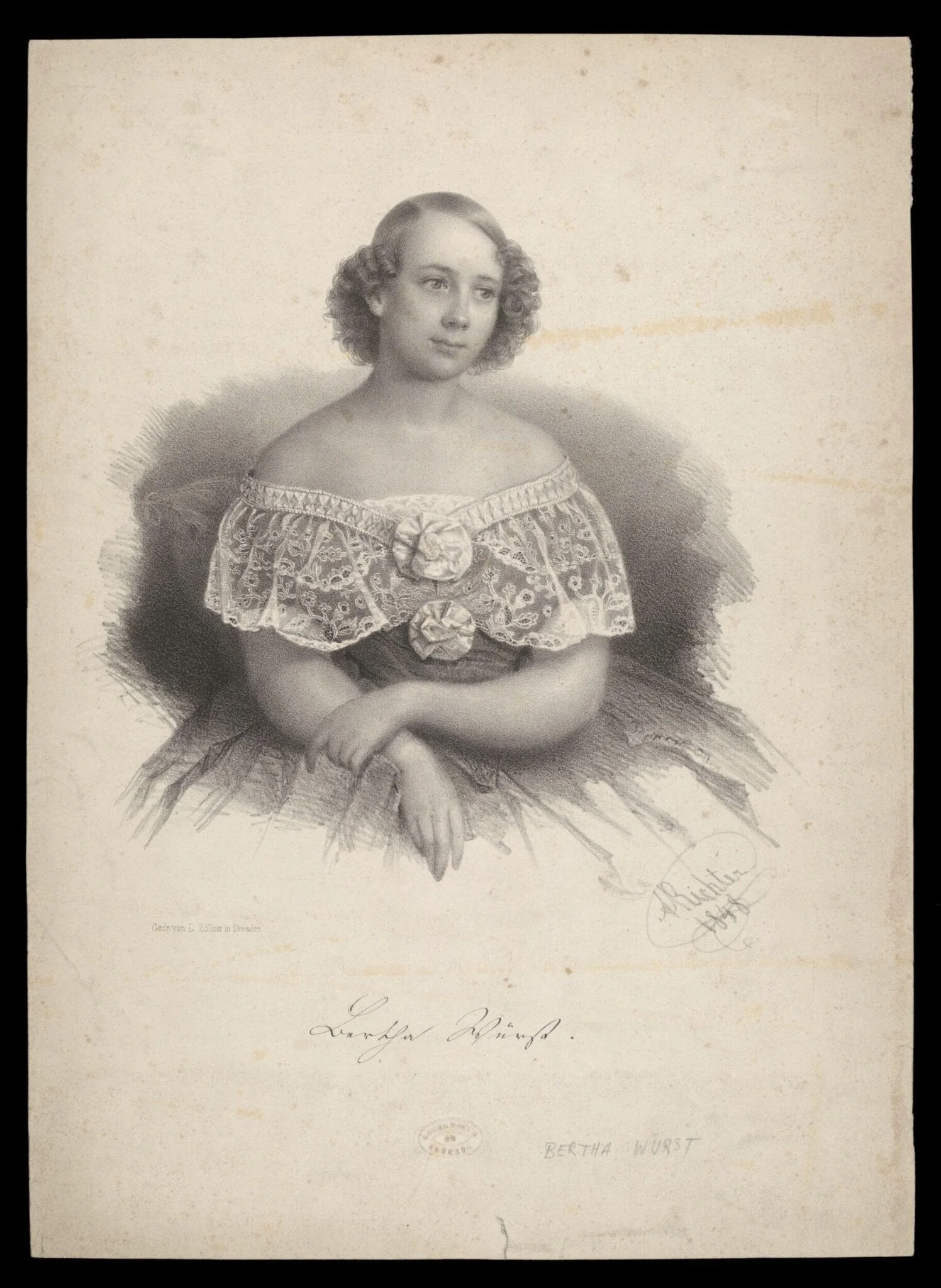 H Beard Print Collection, by Ritcher, 1848