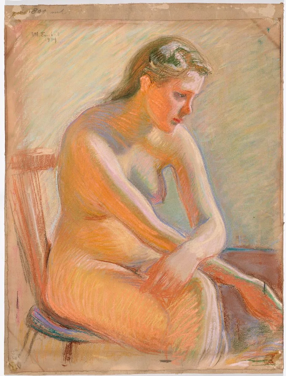 Alaston malli, by Magnus Enckell