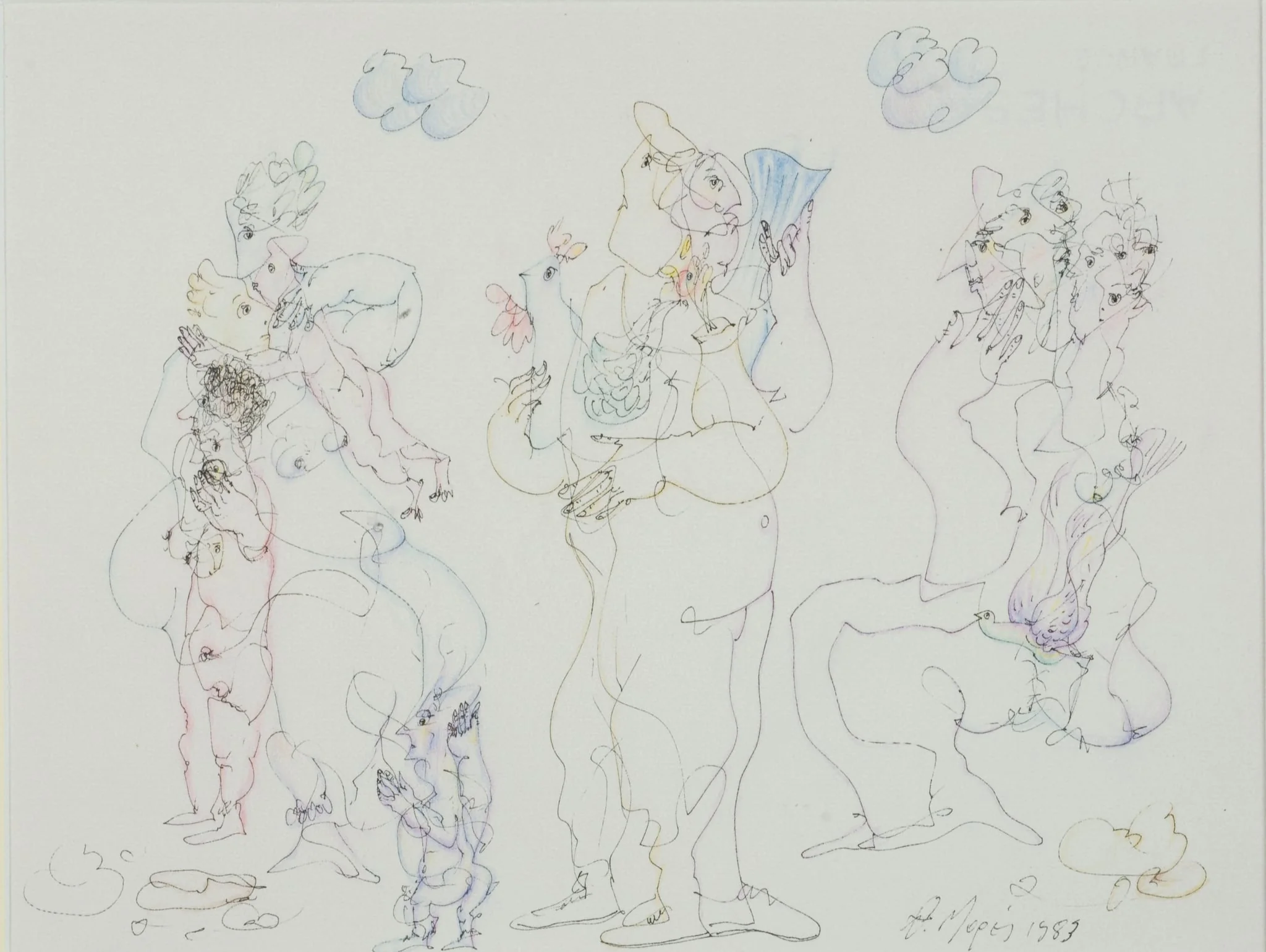 Άτιτλο, by Theoharis Mores, unspecified, 1984