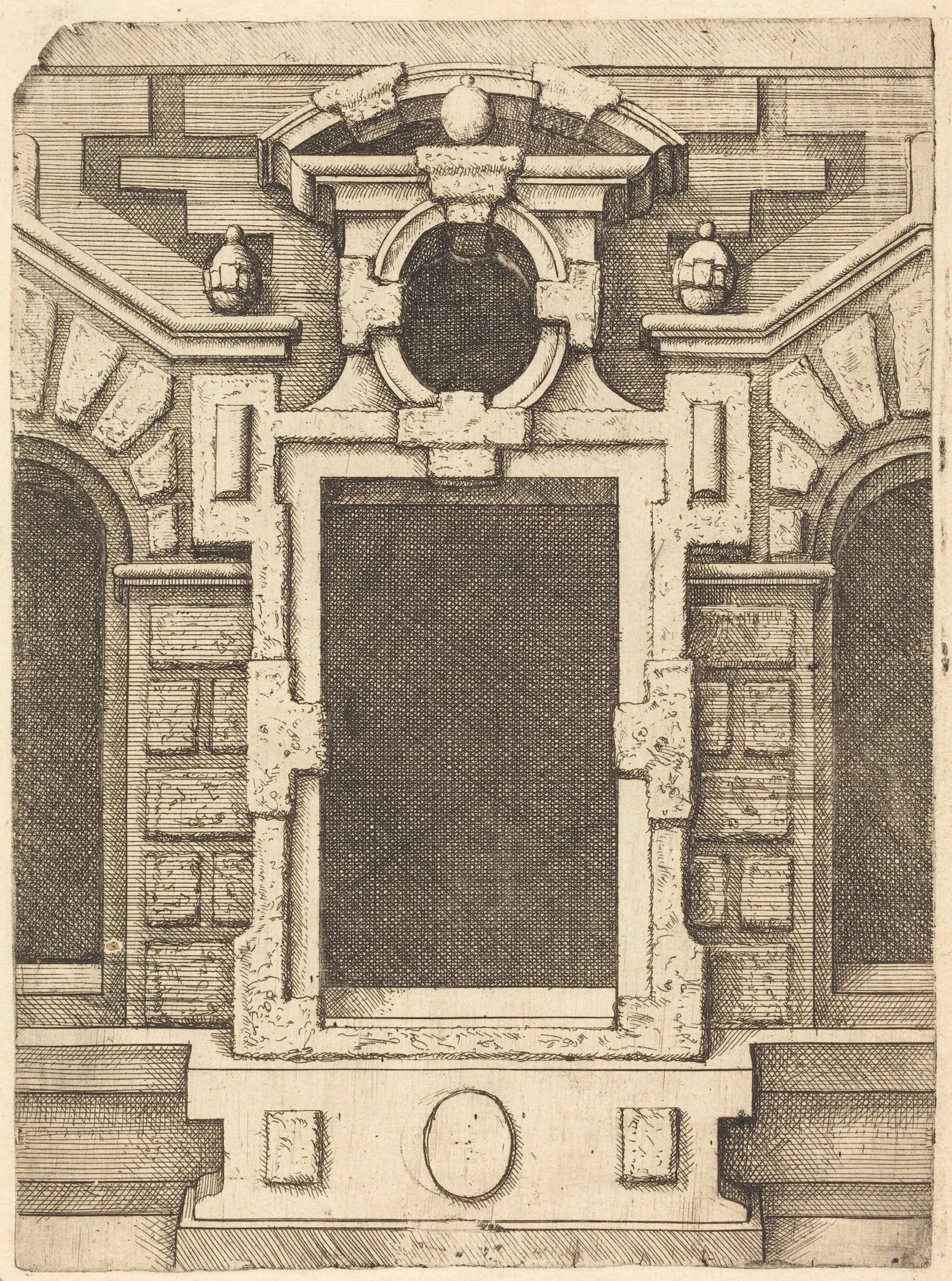 Pedimented Windows