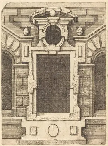 Pedimented Windows