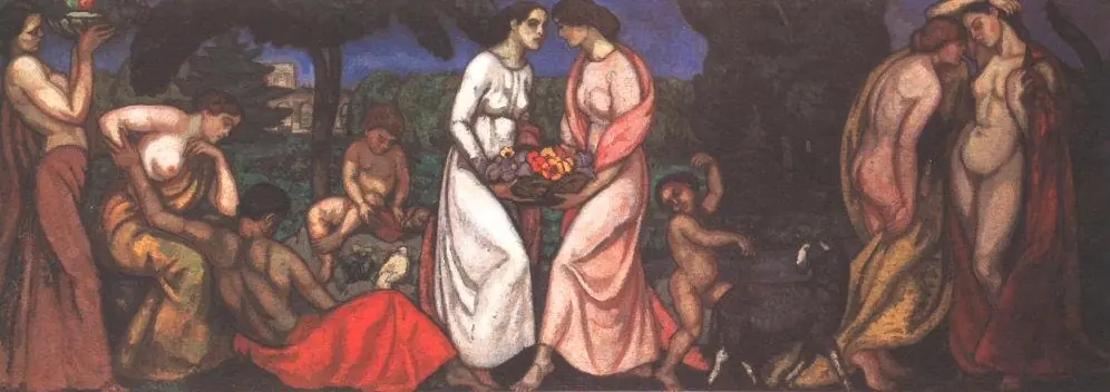 Summer (Panneau of the Schiffer Villa)