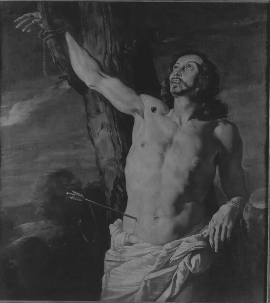 The martyrdom of Saint Sebastian