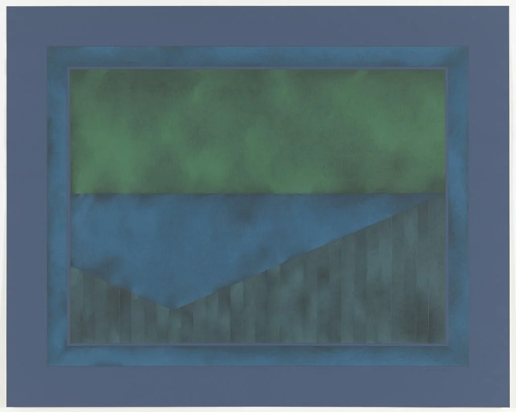 Untitled, by Sonia Gechtoff, graphite, 1979