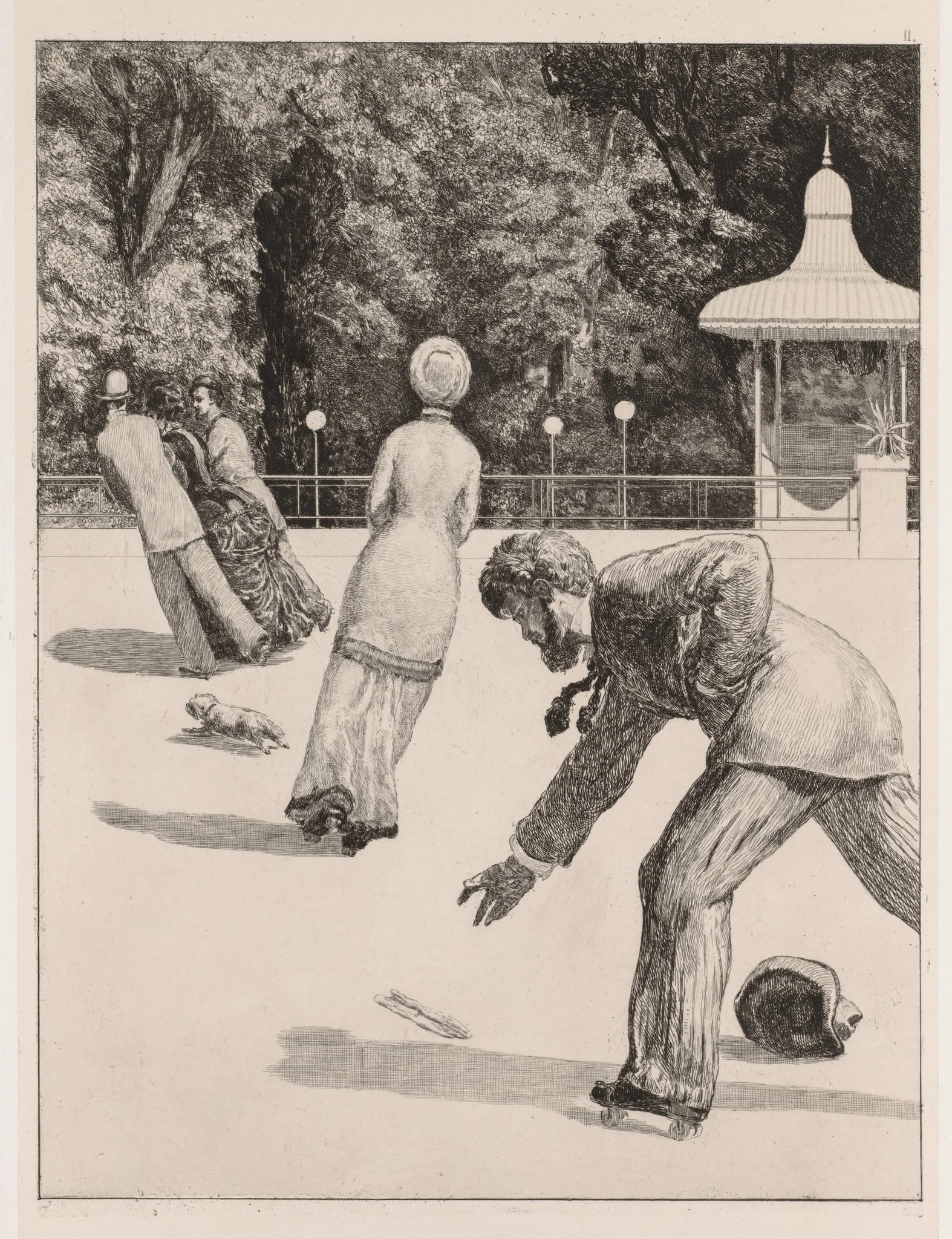 A Glove:  The Action, by Max Klinger, 1880