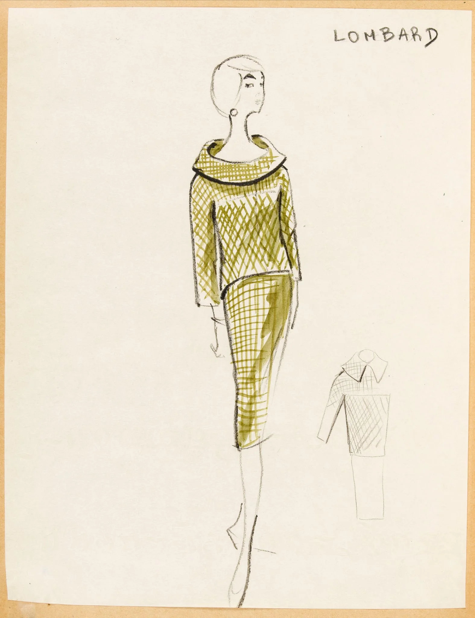 Lombard, by Carven, 1957