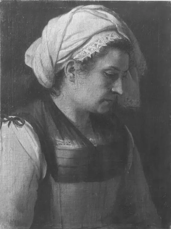 Frau mit Kopftuch (Art des)