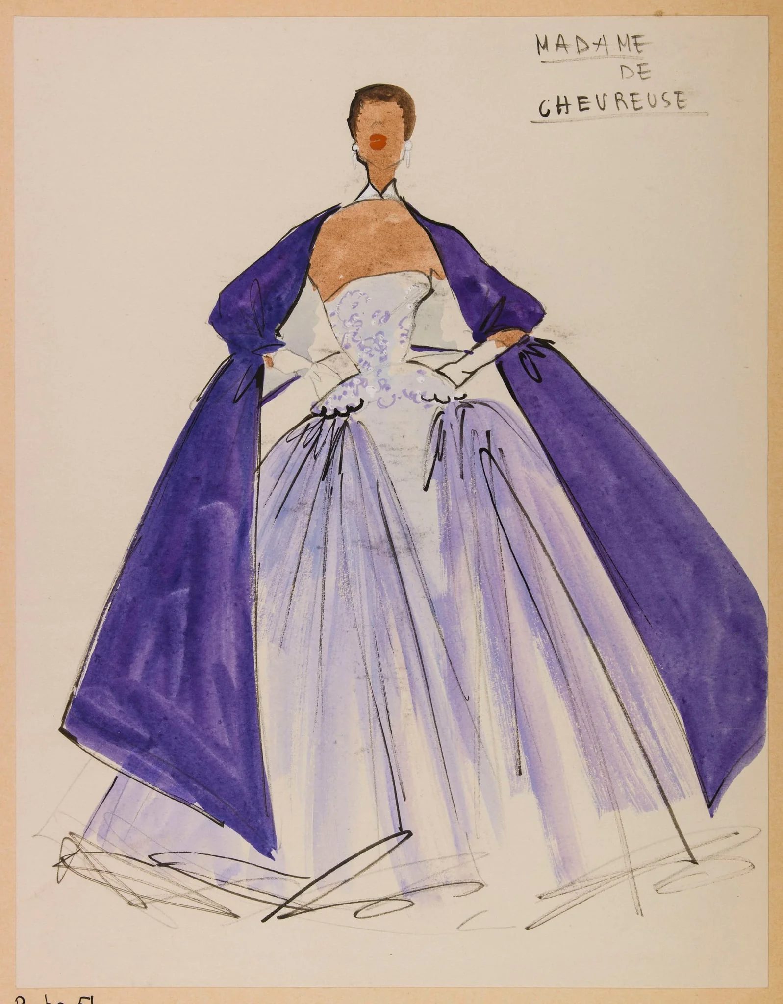 Madame de Chevreuse, by Marie-Louise Carven, 1953