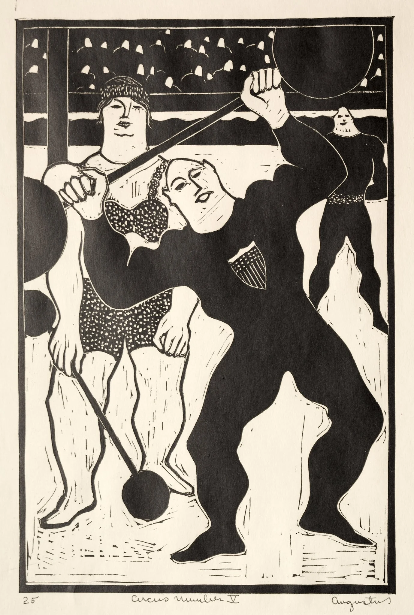 Circus, No. 5, by Augustus Peck, 1925