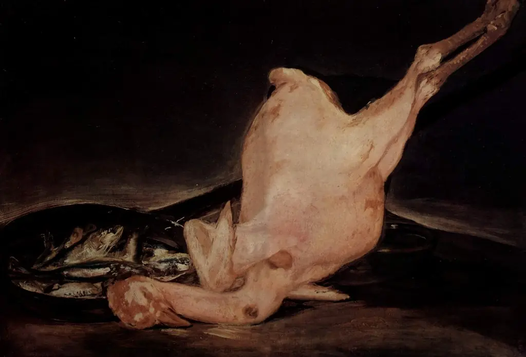 Plucked turkey