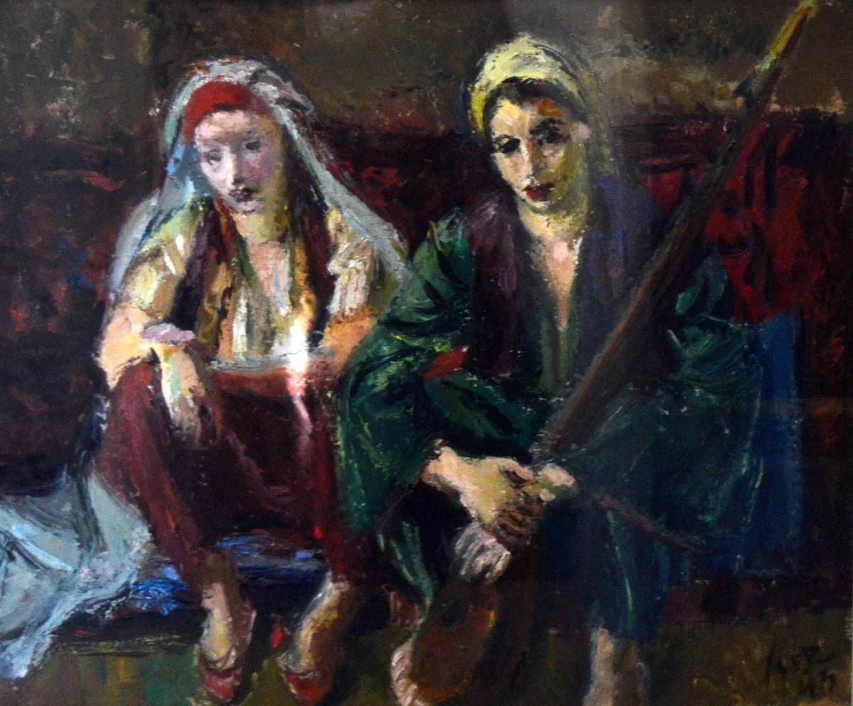 Două odalisce (Două femei șezând)