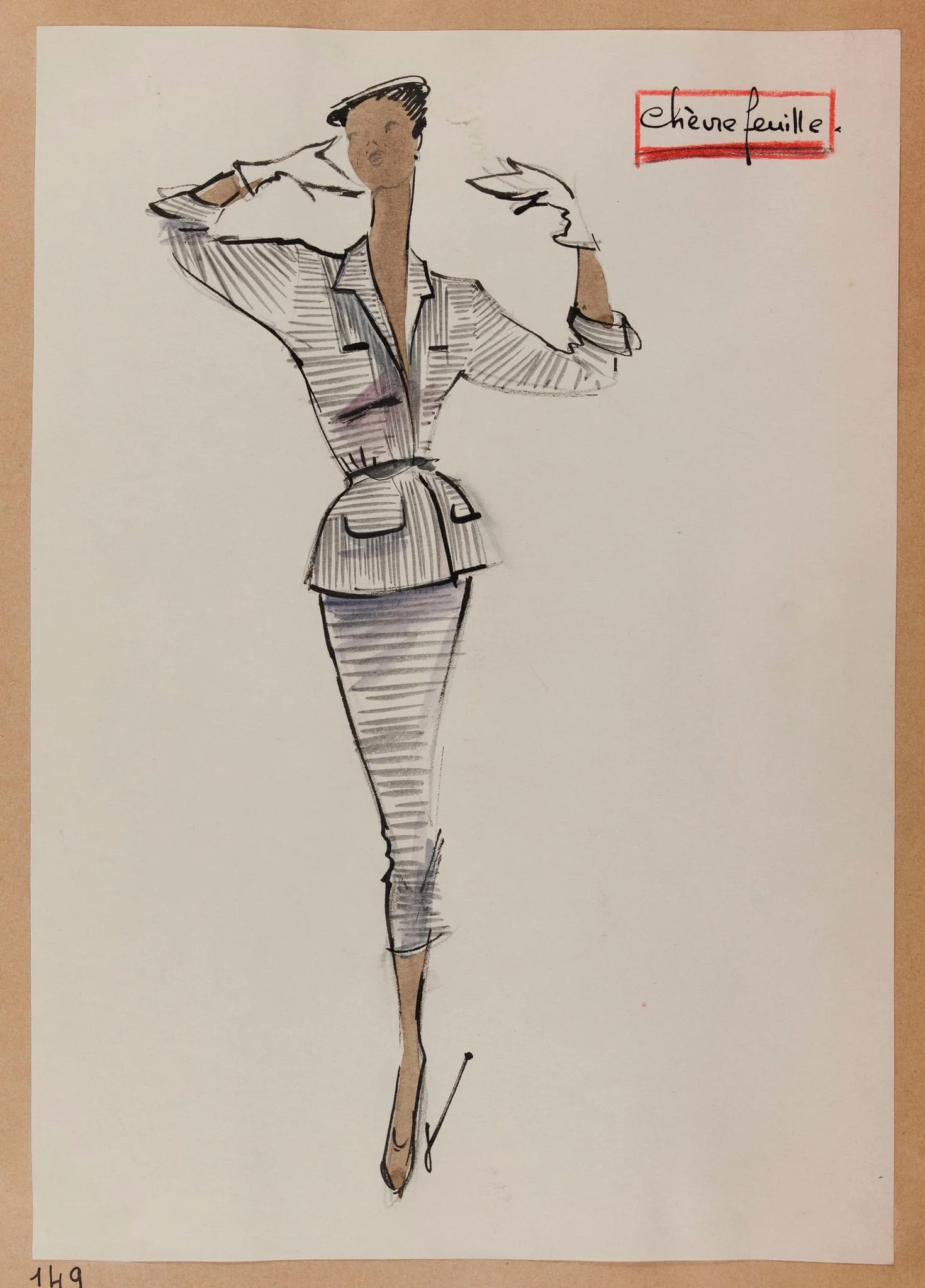 Chèvrefeuille, by Marie-Louise Carven, 1951