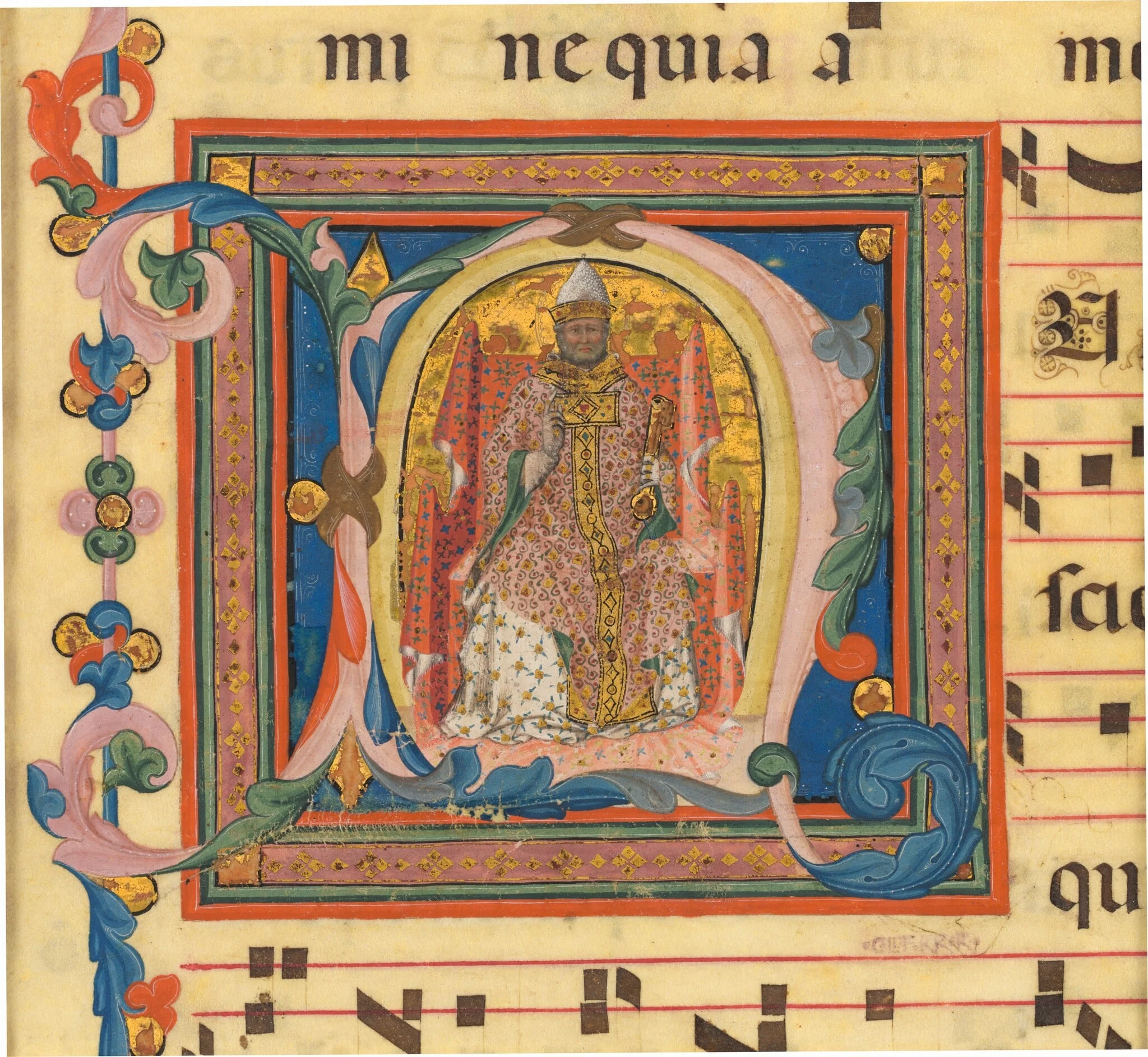 Saint Peter Enthroned, by Lippo Vanni, 1348