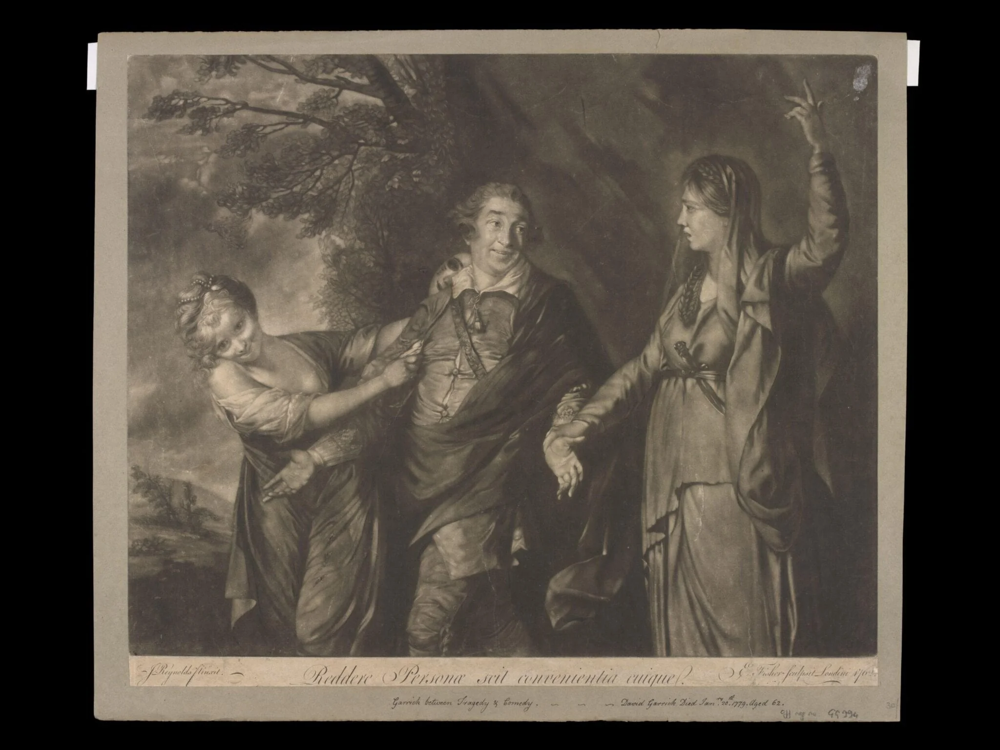 H Beard Print Collection, by Joshua Reynolds, 1762