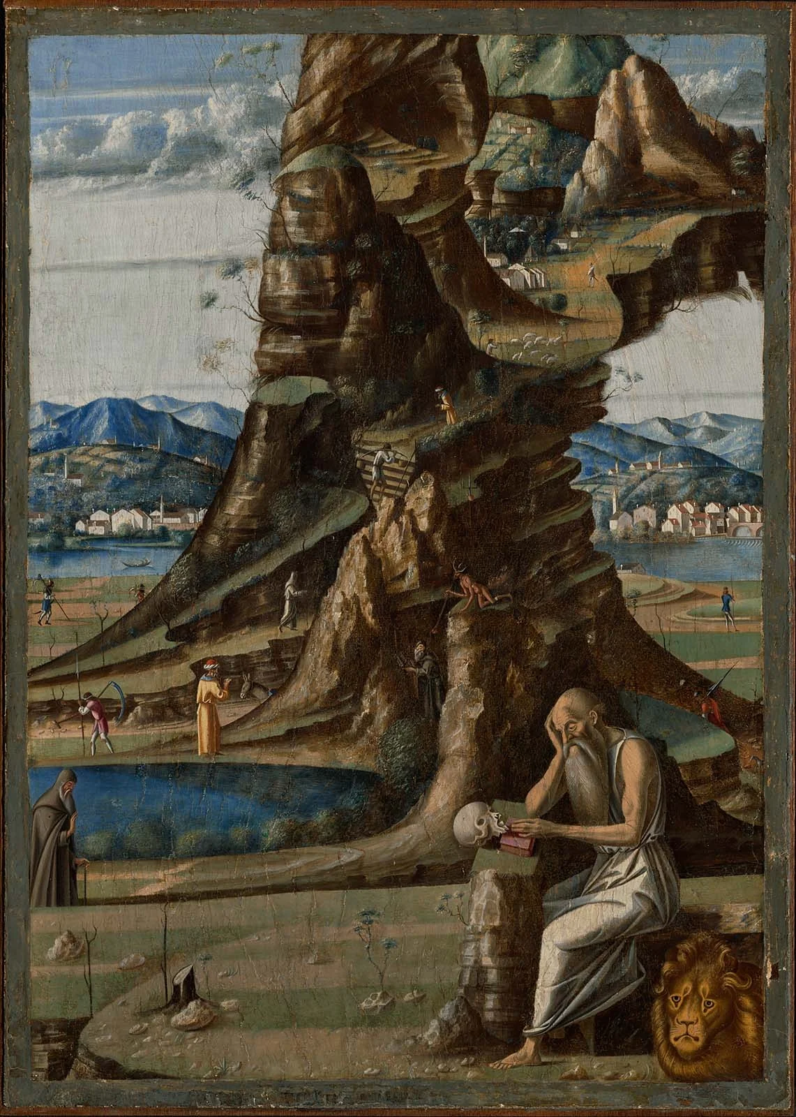 Saint Jerome in the Wilderness, by Jacomart, unspecified
