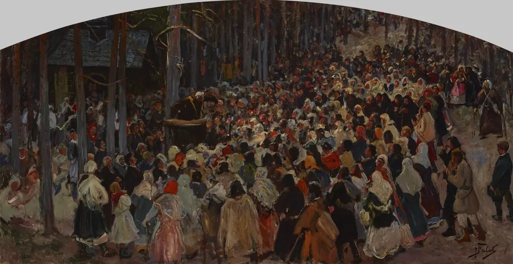Sermon at the Church Fair at Kalwaria