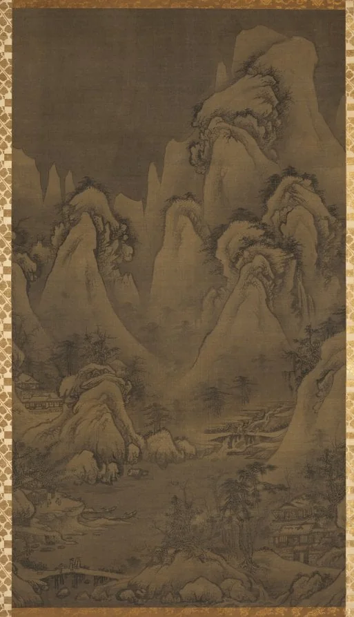 Winter Landscape, by Yeoseol, unspecified, 1504