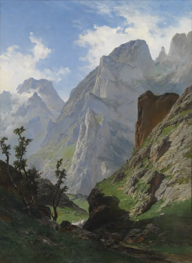 The Mancorbo Canal in the Picos de Europa